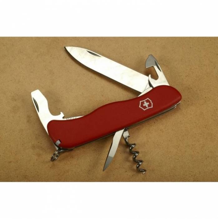 Нож Victorinox Picknicker 0.8353, 111 мм, red